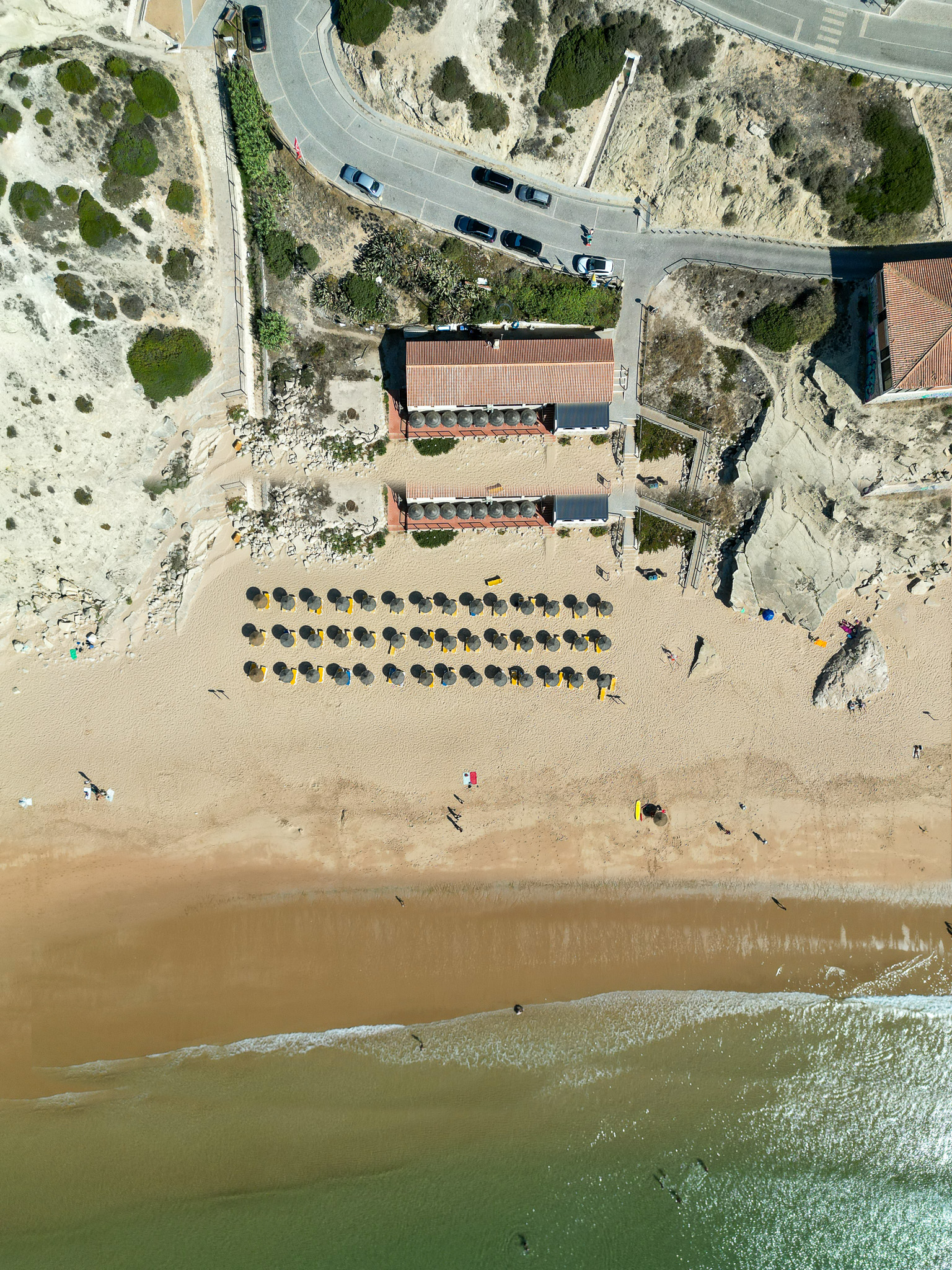 Aerial resort photography
