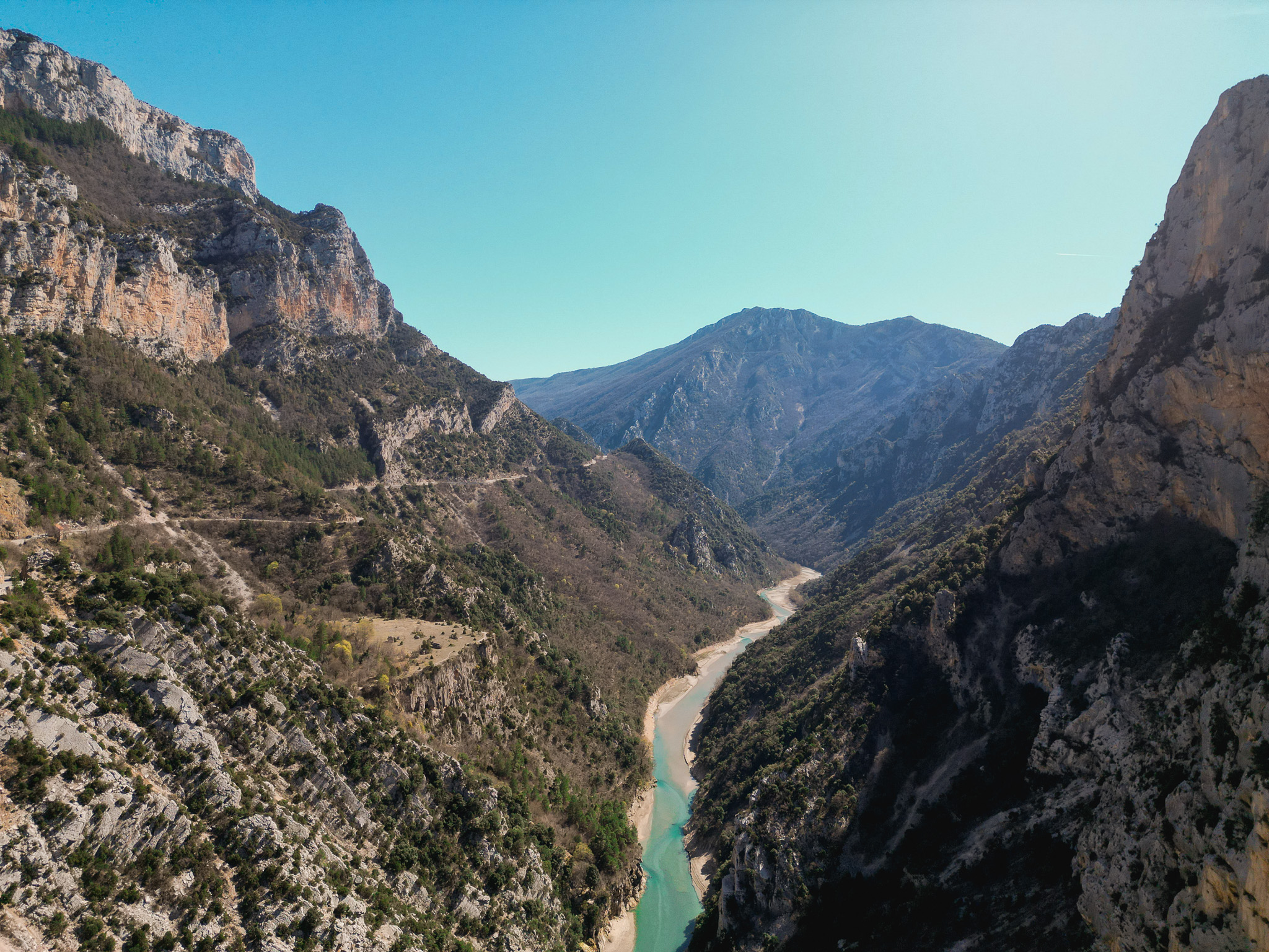 Gorges du Verdon aerial