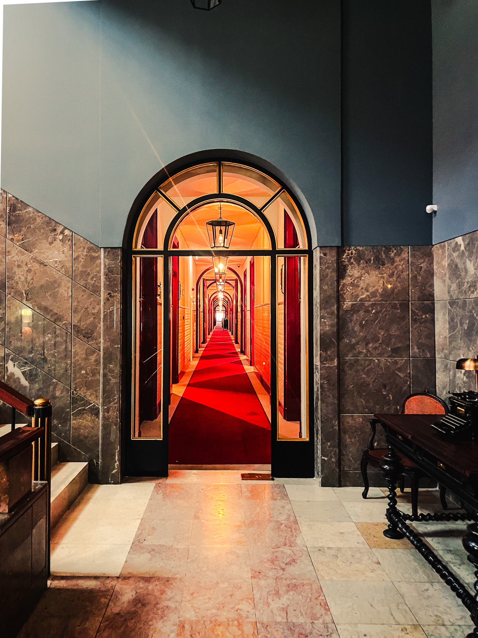 Luxury hotel interior